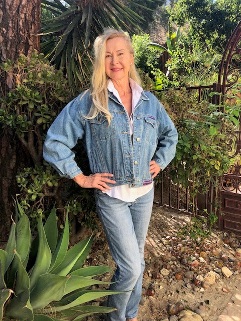 Breaker Jeans Jean Jacket Denim Jacket Coat Size Small Etsy