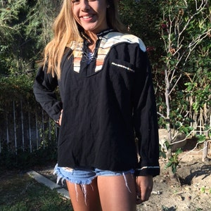 Western shirt, medium, lace up front