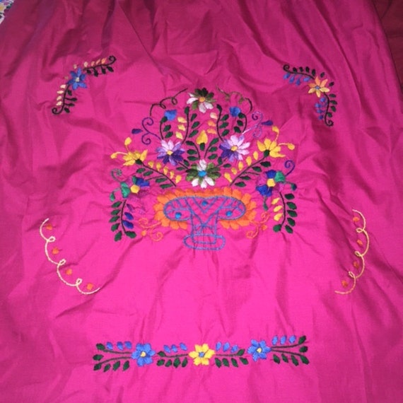 Oaxaca dress, Mexican dress, embroidered dress,bo… - image 4