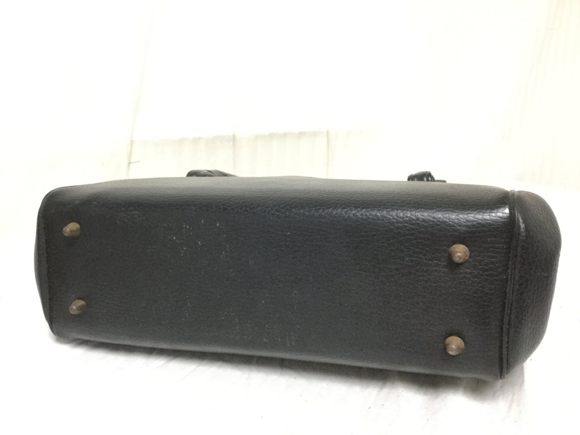 Kadin USA 1950s 1960s Handbag Vintage purse black Vinyl - Etsy