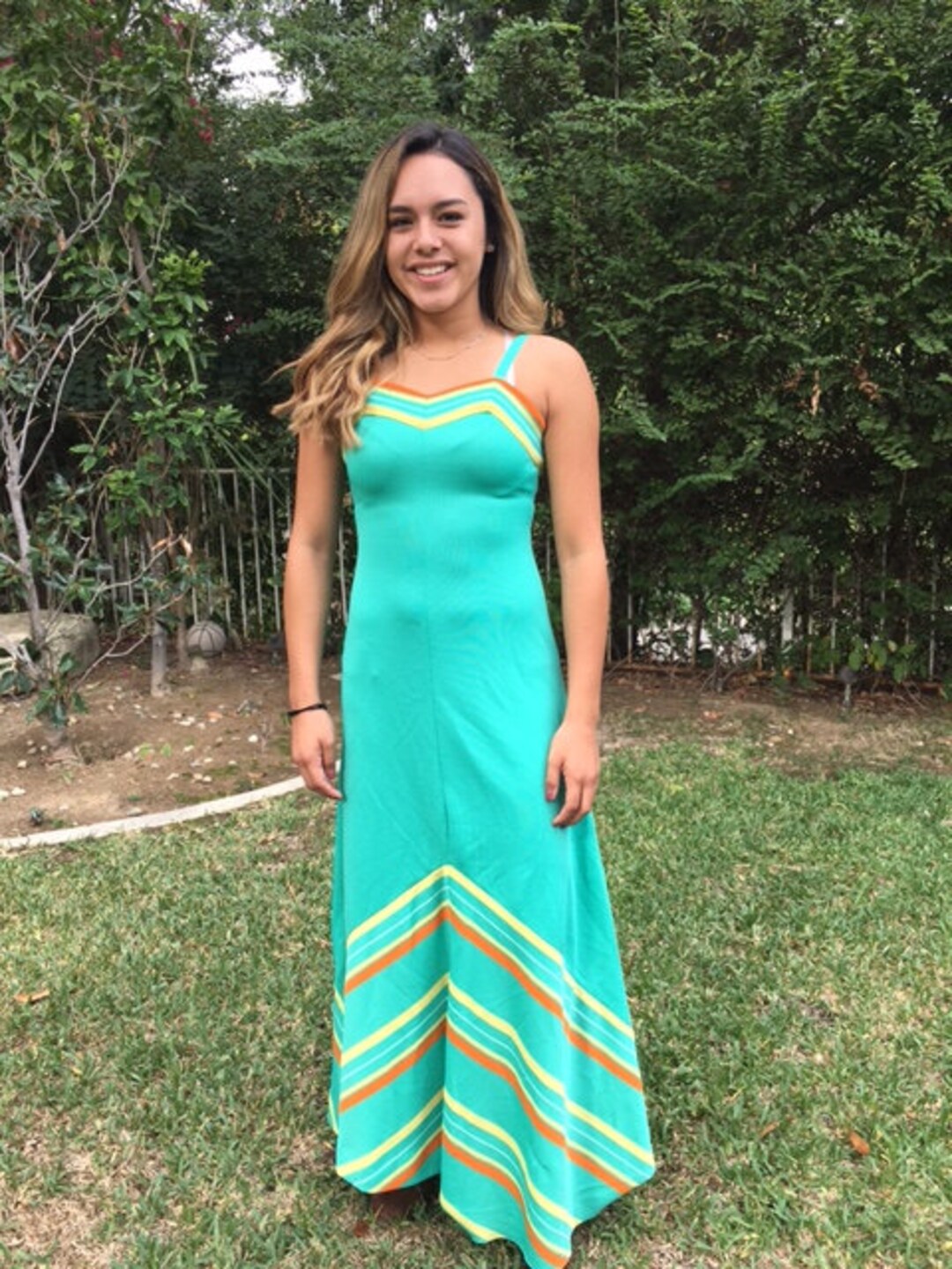 orange and mint green dress Mint Green Floor Length Straps Sheath Prom Dress – ahiclothing