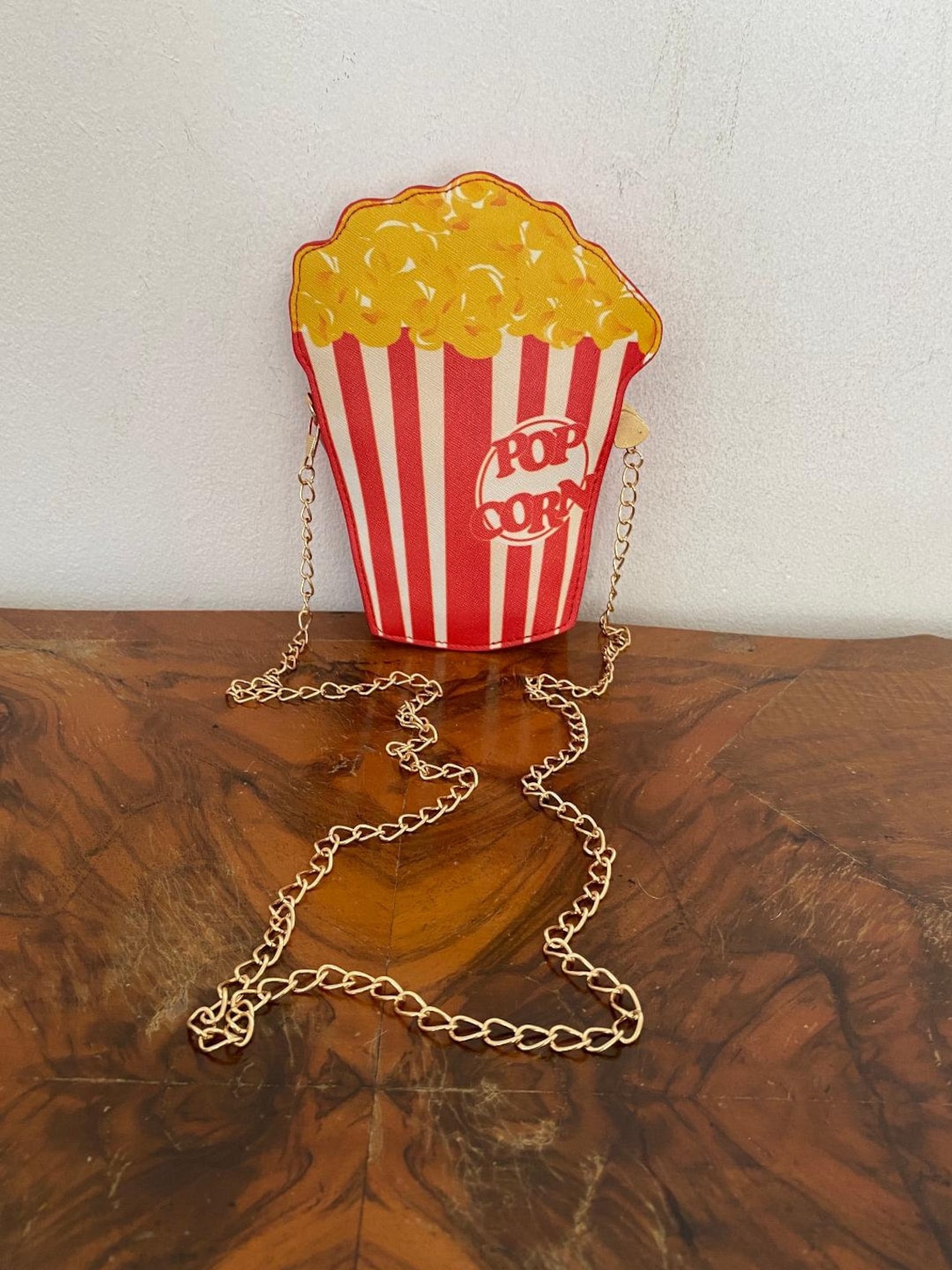 Fun Plastic Popcorn Purse Summer Bag Theater Bag Cross Etsy UK