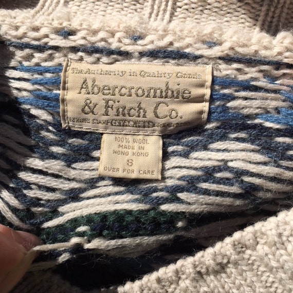 Abercrombie wool sweater,men's small sweater - image 4