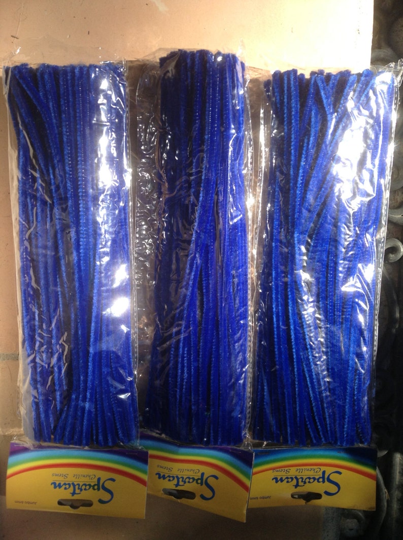 300 pcs Pipe Cleaners wholesale lot 3 packages 6mm jumbo Etsy