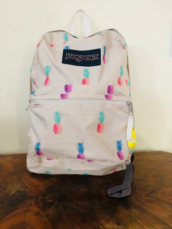 Jansport backpack bag pineapples