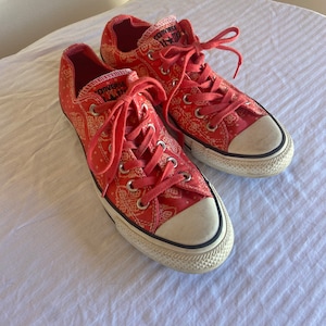 Converse ,All Star, Sneakers, women, 8, size 8, printed canvas, 2003