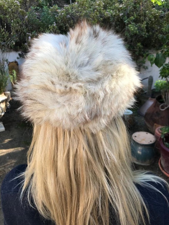 Fox Fur Hat,Warm quilted lining - image 3