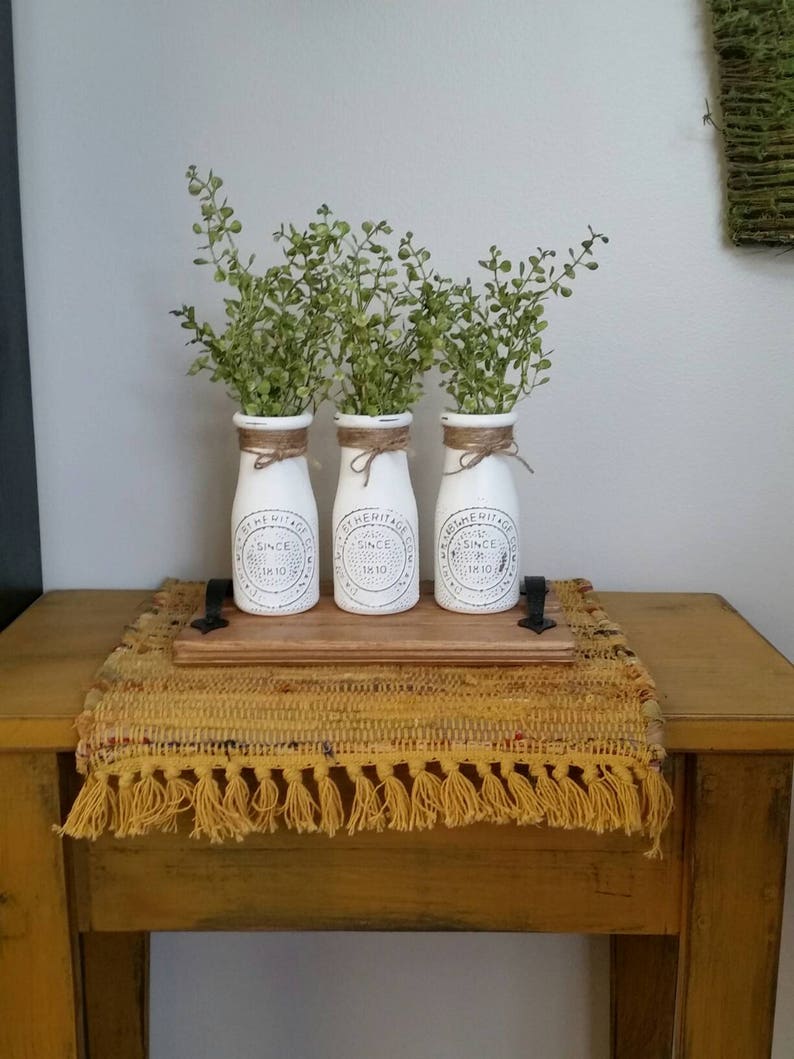 Farmhouse Table Decor Coffee Table Centerpiece Rustic Decor Etsy