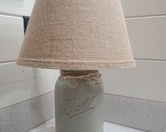 Mason Jar Lamp