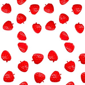 12 pezzi bottoni vintage con gambo a forma di fragola - rossi, 28l (18 mm) / bottoni decorativi per cucire / bottoni originali per artigianato e abbigliamento (c2137)
