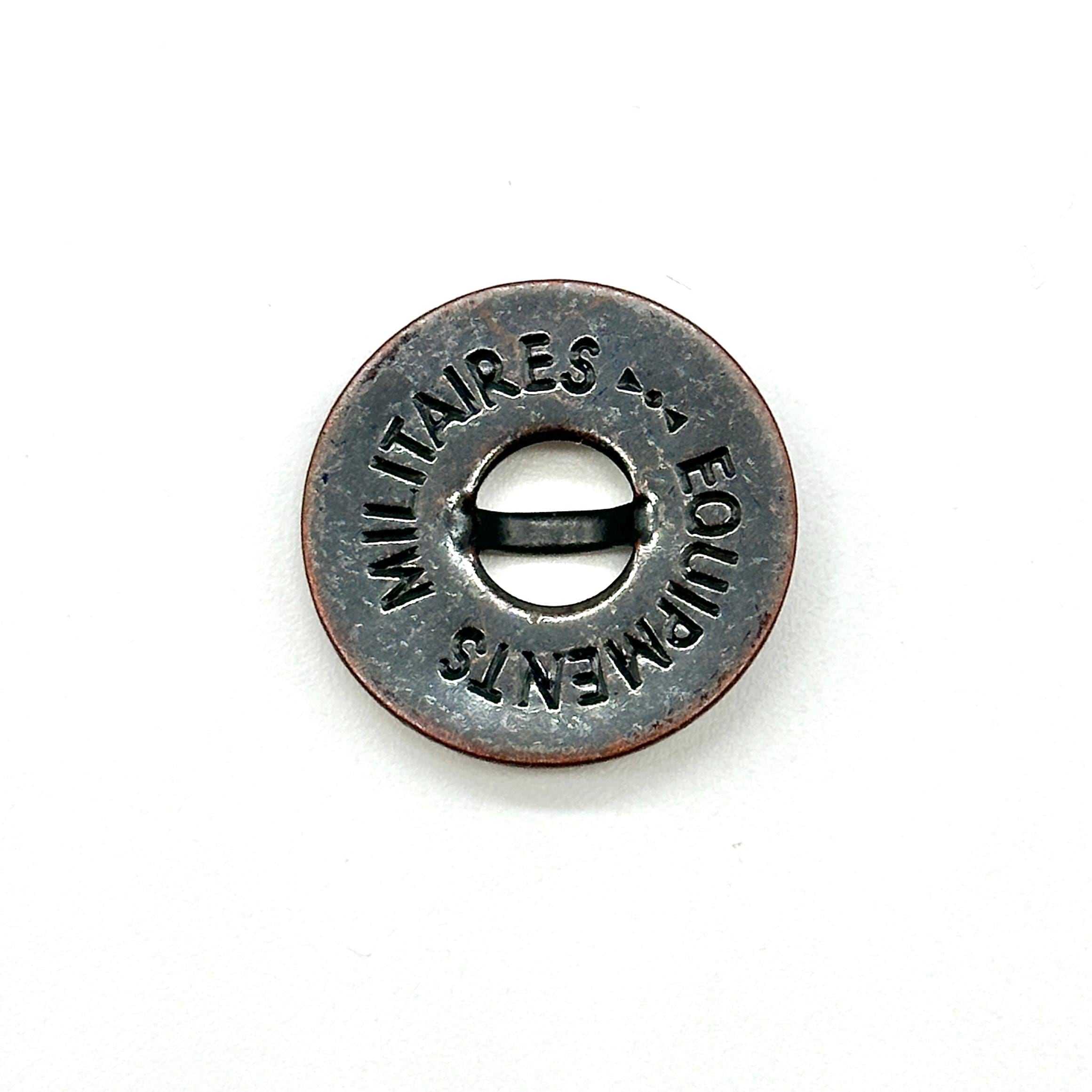レア!USミリタリーアンティーク 金属製 キャビネット 12 Pcs Vintage Military Metal Buttons | Antique Copper