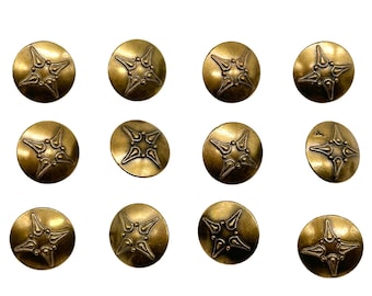 S'YTE　BRASS MULTI-BUTTON BROOCH BRASS MULTI-BUTTON BROOCH – THE SHOP YOHJI YAMAMOTO