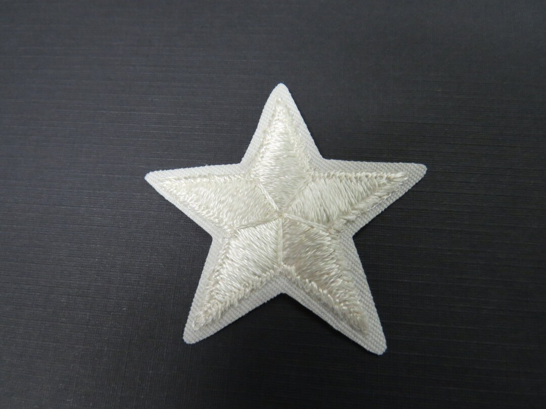 2 Patches1 Package Vintage star Embroidered 2 Sew on Patch. Patch 12 ...