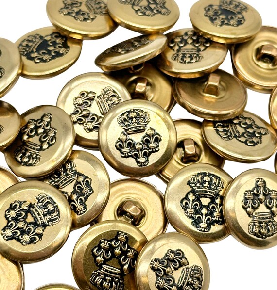 1950's Yellow Plastic Buttons 38mm 1950's Yellow Plastic Buttons 38mm