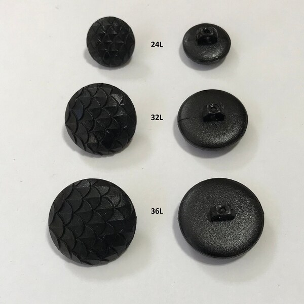 Faux Leather Buttons Etsy