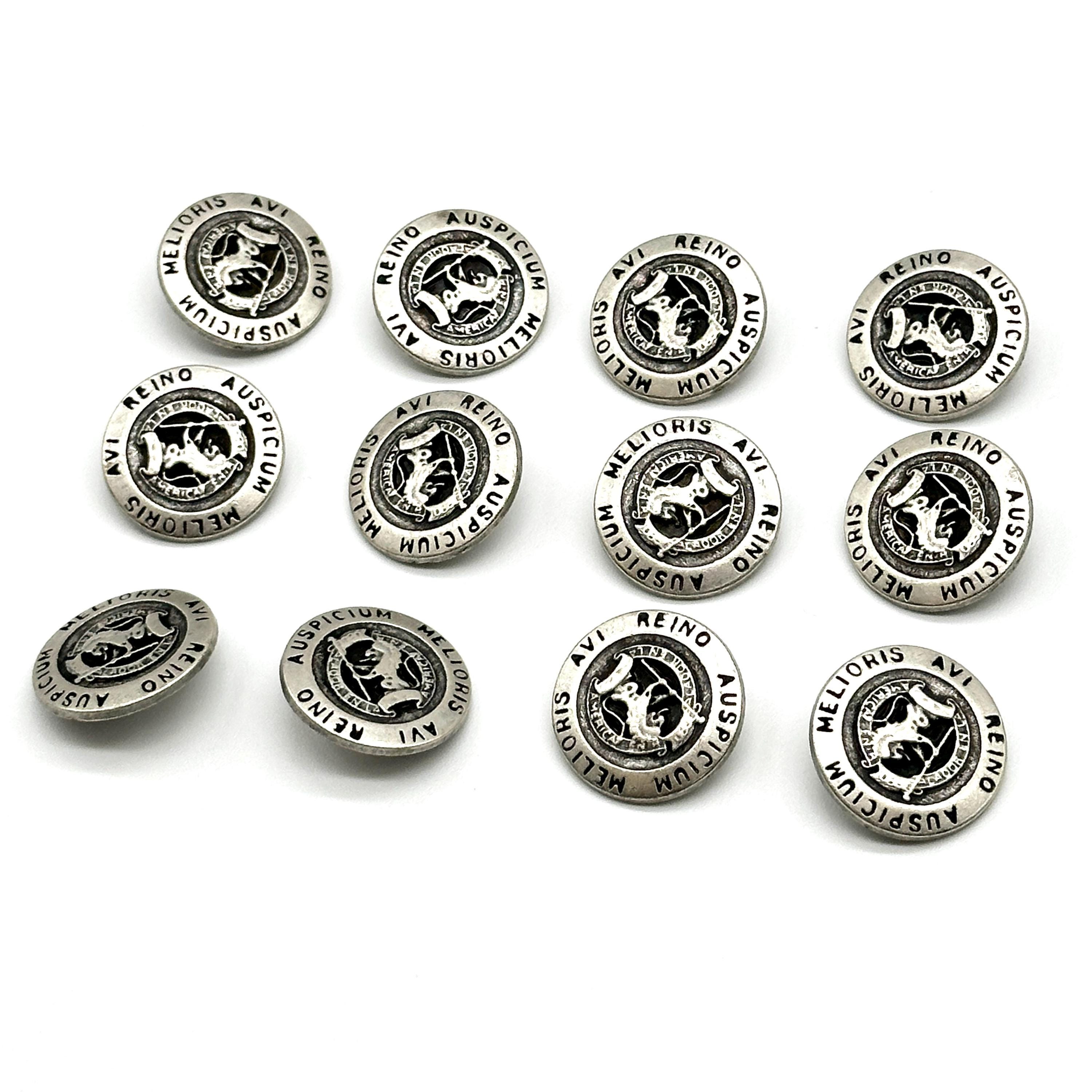 希少】Alexander McQueen クラウンピン真鍮イタリア製