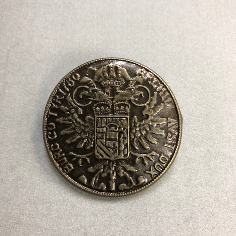 1 Set ( 6 Buttons) Coin Patterned Dutch Ant. Nickel Vintage Shan 1 Set ( 6 Buttons) Coin Patterned Dutch Ant. Nickel Vintage Shan