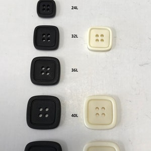 One Package (6 pieces) Vintage Button Covers (K2592) available in 3 sizes