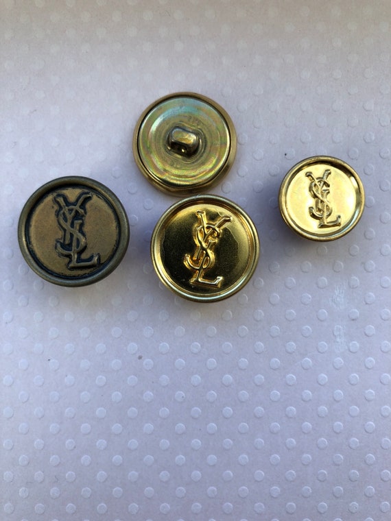 10pcs 20mm Gold Football Shank Jacket Cardigan Coat Buttons