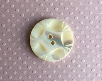 One Package (6 Buttons)  2-Hole Mother of Pearl Buttons A8482- Several Sizes Available.