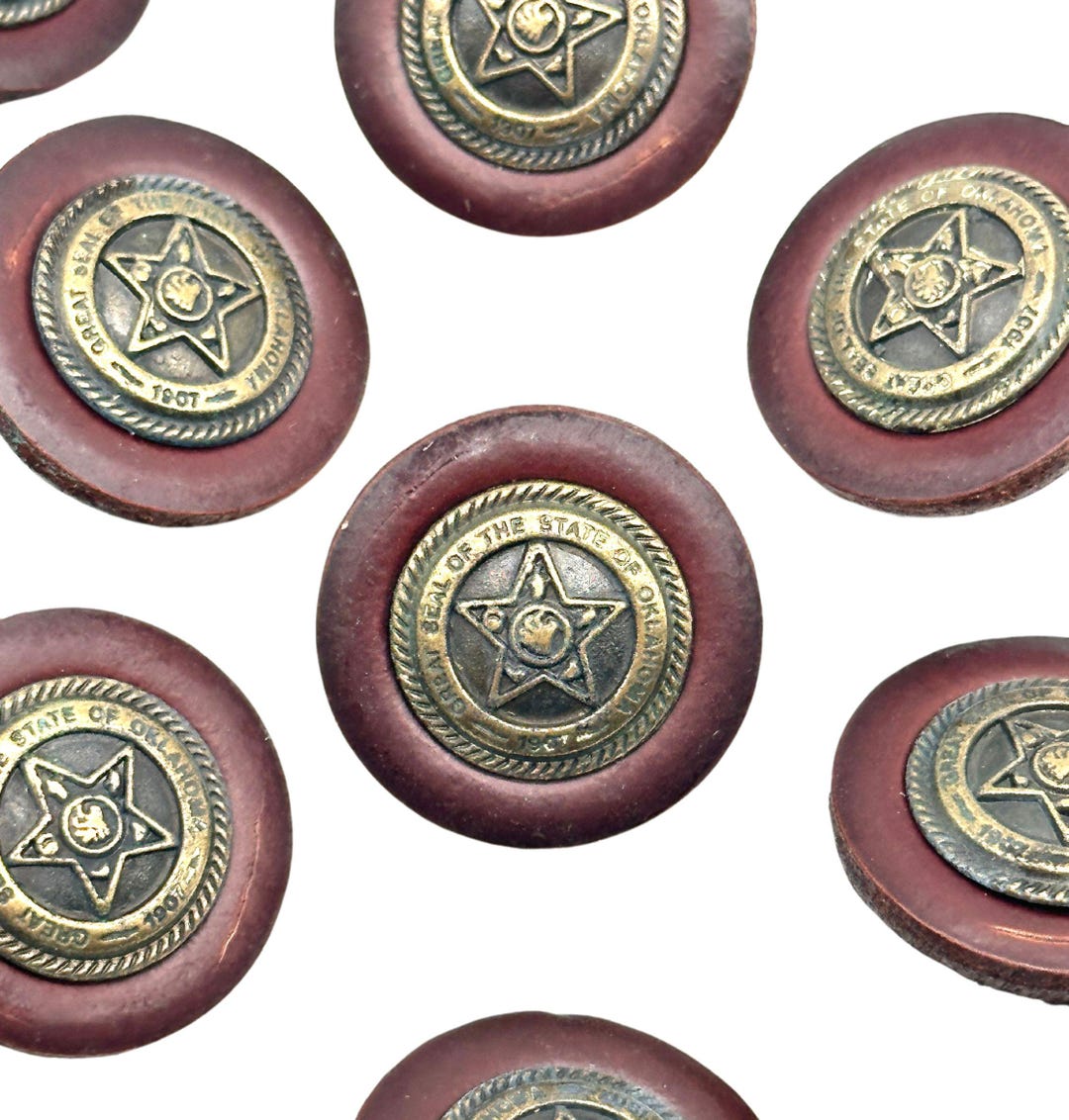 Seal ボタンState ワーク ボタン チェンジ ヴィンテージ Pennsylvania Button Seal State コレクション
