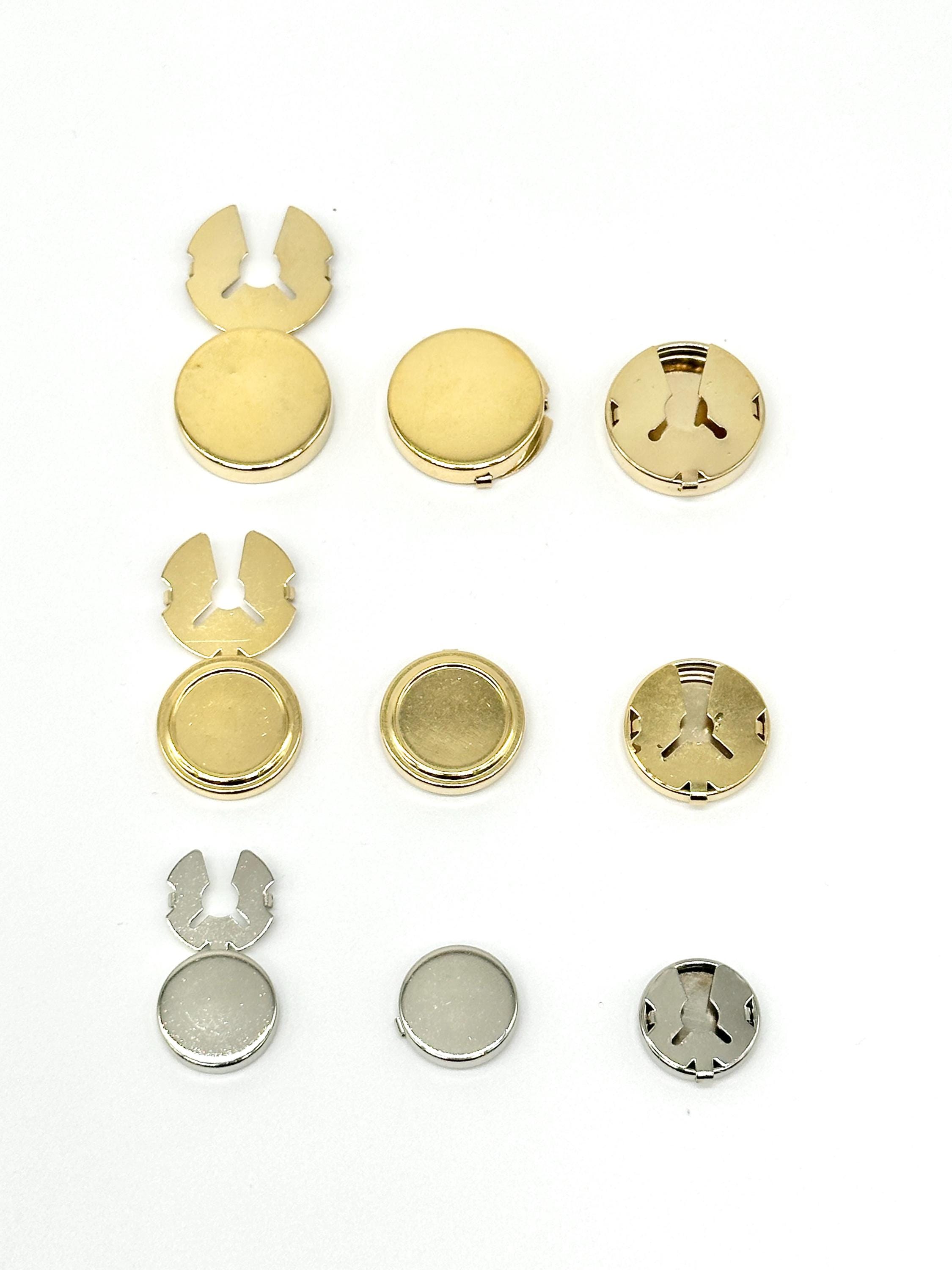 ヴィンテージボタンカバー6個：装飾DIYファッションセット - Etsy 日本