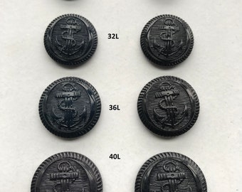 navy peacoat buttons