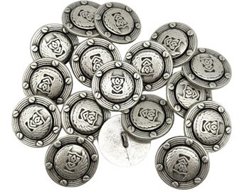 14 イギリス系アメリカ人のヴィンテージボタン紋章（手芸素材／手芸用品） FOR GENTLEMEN ボタン 14個 イギリスヴィンテージ - メルカリ