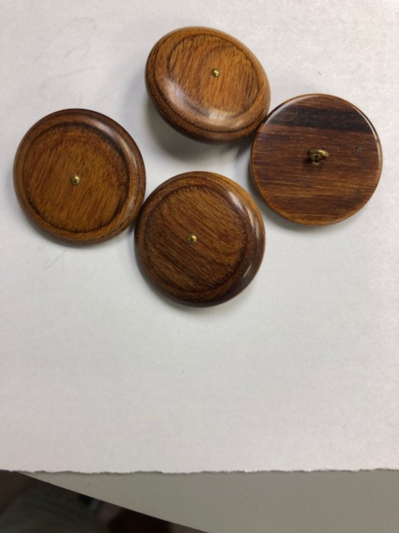 Bamboo Segment Vintage Pin Shank Button 