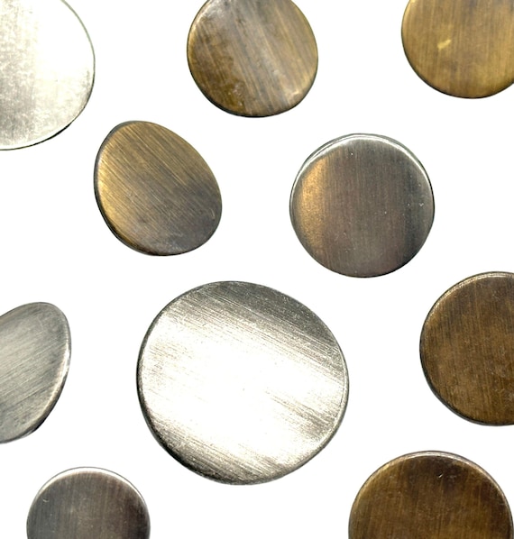Meilleure vente 17mm Jeans noirs Boutons en denim réglables Bouton en métal à aj