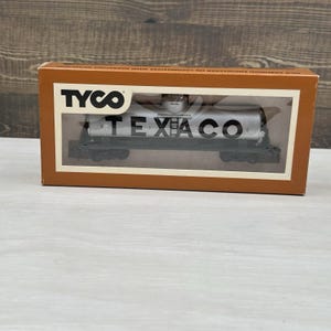Vintage Tyco Texaco Tank Car HO Scale Train 315A