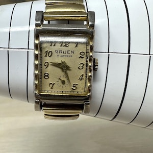Vintage Gruen 17 Jewel Watch - Etsy display picture 1