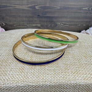 Vintage Napier Gold Bangle - Etsy