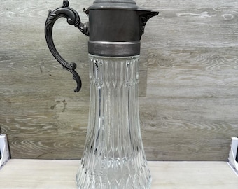 FB Rogers Company Italy Water Wine Decanter Carafe Chill It Pitcher