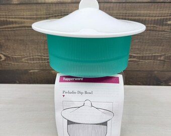 Vintage Tupperware Preludio Dip Bowl with Lid 2875A-2