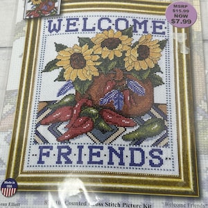 Design Works Welcome Friends (Failte A Chairde) - Cross Stitch Kit 2813