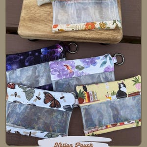 Notions Pouch w/ see-through window | Create your Own
