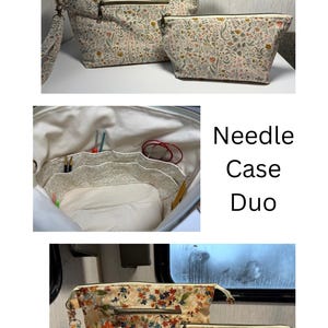 Organizador de estuches de agujas Duo / ¡Tú eliges tu estampado!