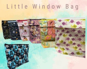 Little Window Bag in Last Chance Fabrics | Ready to ship!