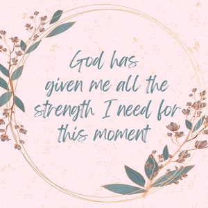 Christian Birth Affirmations pack 1