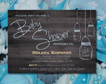 baby q baby shower invitation template download black kraft etsy
