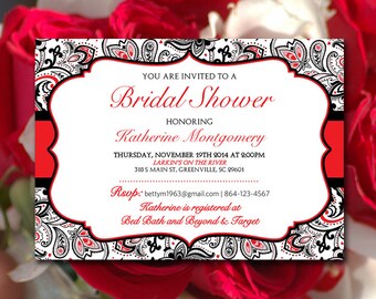 bridal shower invitation template wedding shower lipstick bollywood invitation template