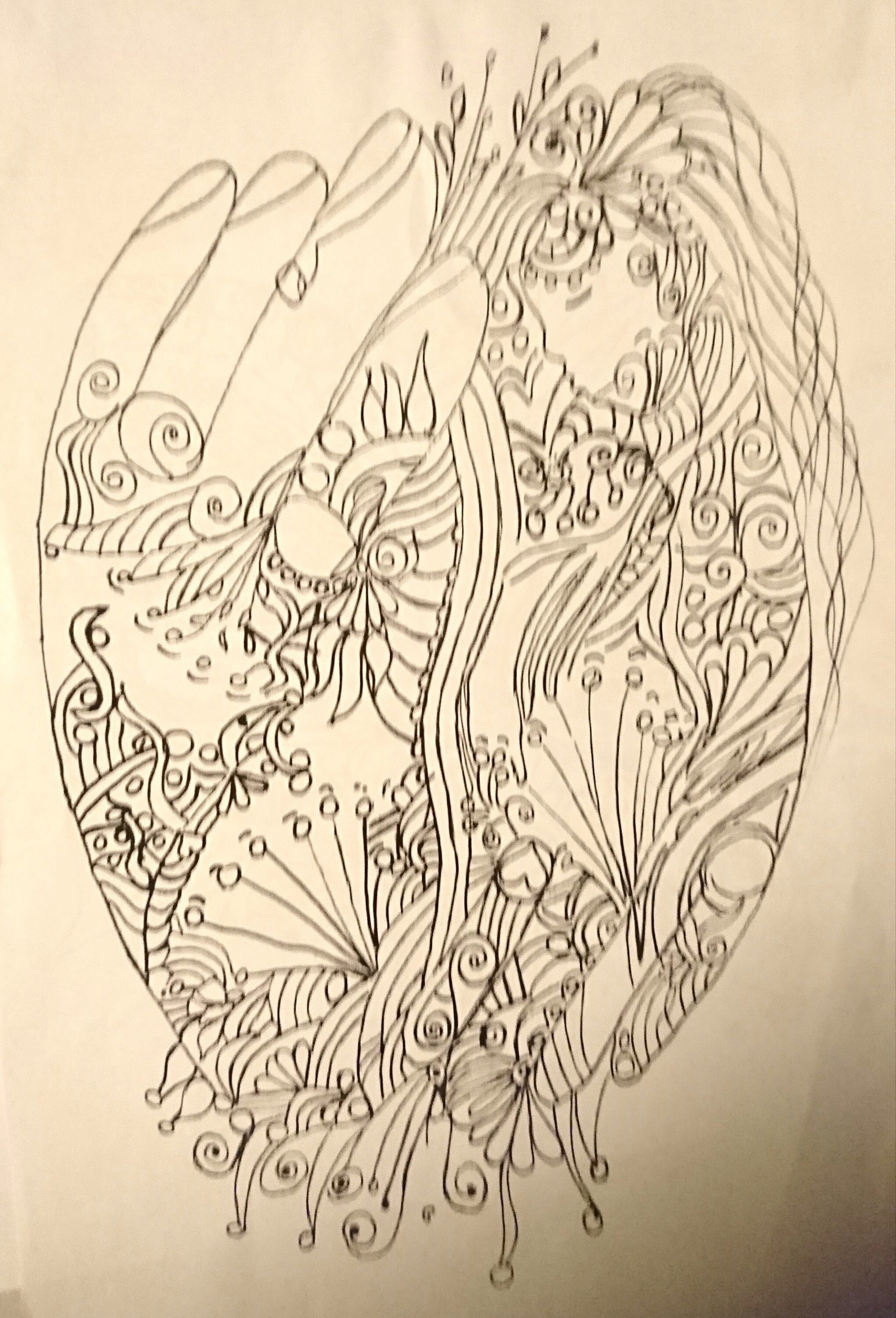 Coloring Page Printable Coloring Page Doodle Page - Etsy