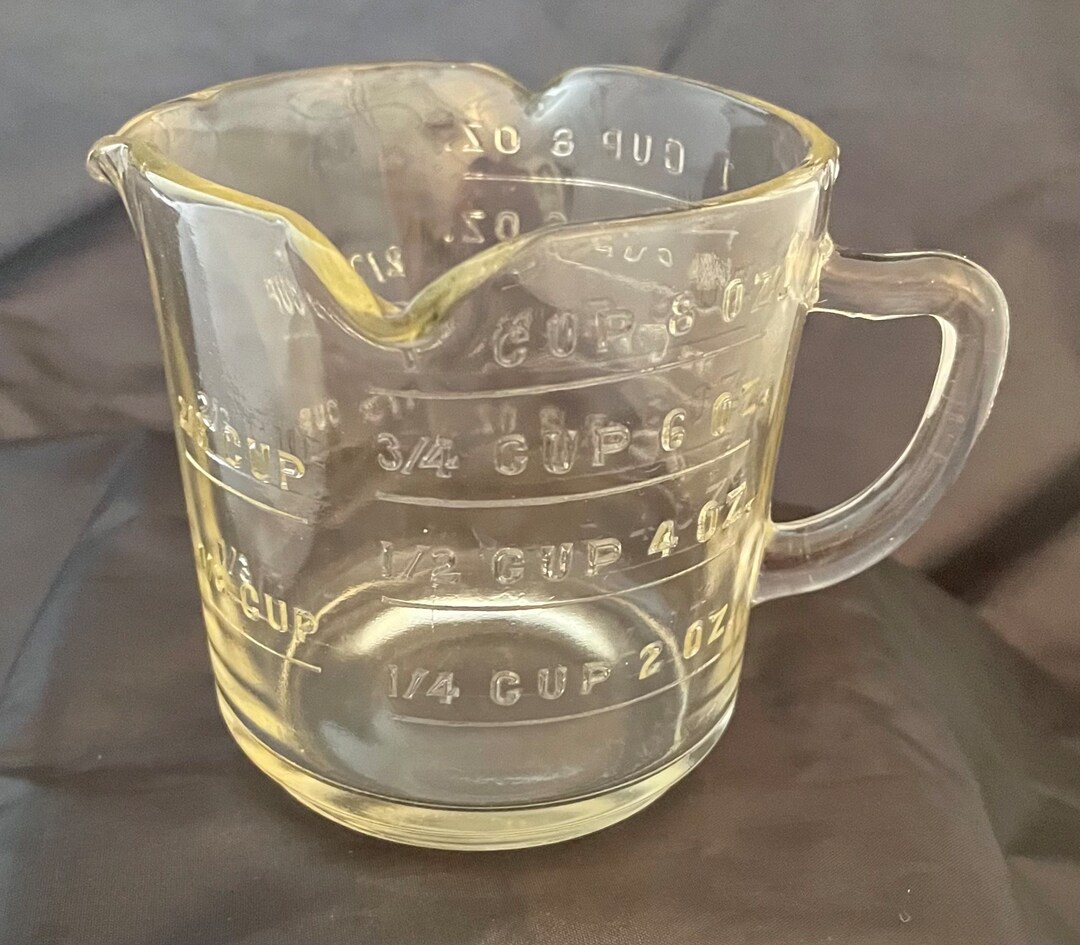 Hazel Atlas Triple Spout Measuring Cup Etsy