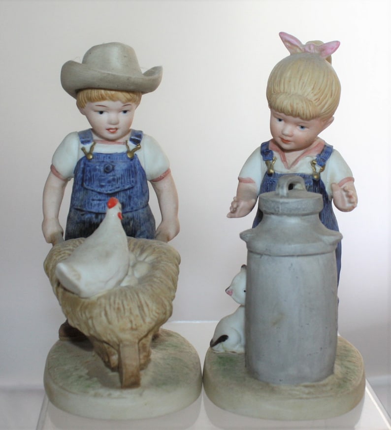 Denim Days Figurines by Homco 1985