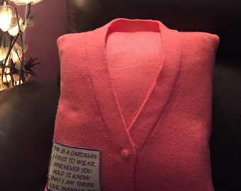 Heart shaped memory pillow made from a loved ones shirt Etsy Heart shaped memory pillow made from a loved ones shirt Etsy