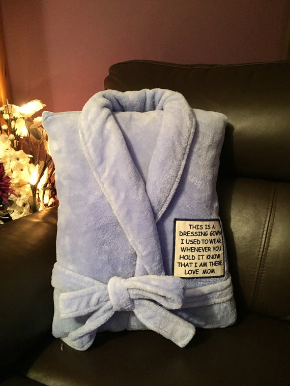 Dressing Gown Treasured Memory Cushion Dressing Gown Cushion