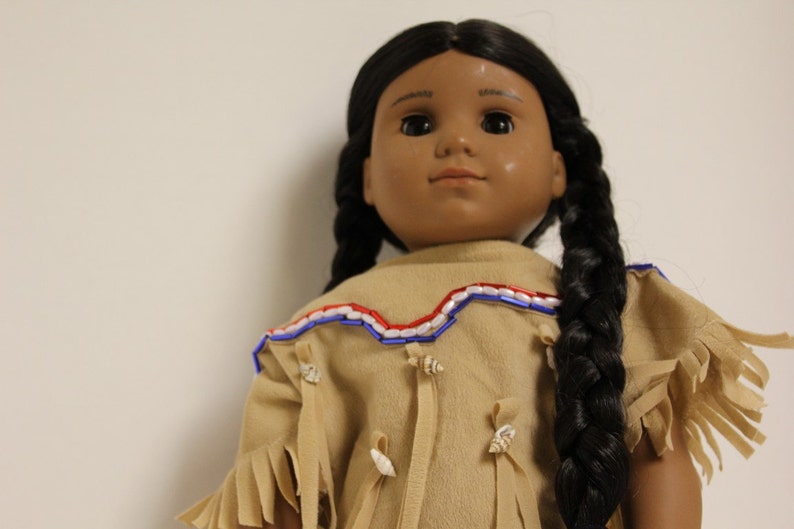 1760/'s Nez Perse Adorned Deerskin Dress
