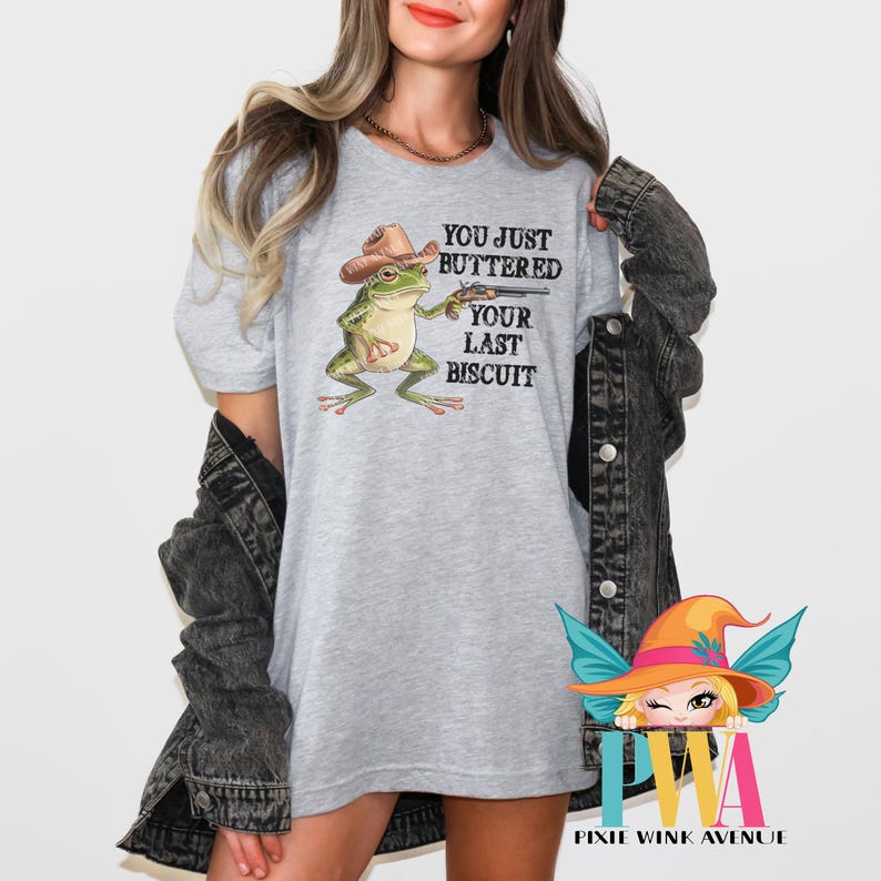 Rana Vaquera PNG, Arte del Oeste Divertido para Sublimación (Descarga Digital) imagen 6