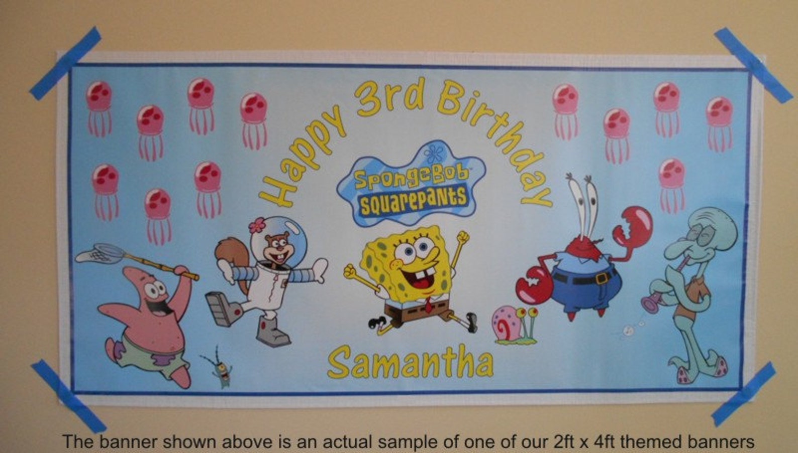 Personalized Nick Jr Bubble Guppies Birthday Party Big Vinyl | Etsy